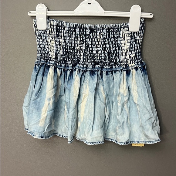 Vintage Havana Dresses & Skirts - Vintage Havana Acid Wash Look Women's Ruffle Skirt Tiered - Size S - NWT